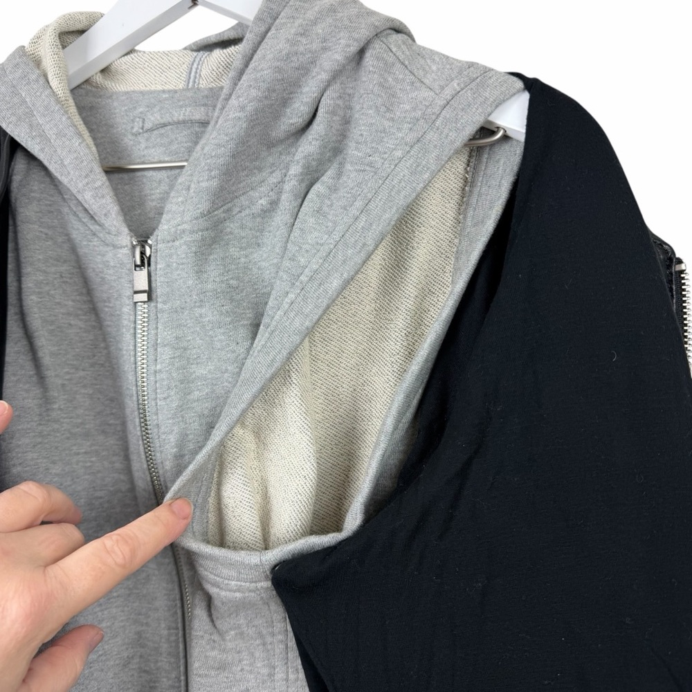 AS by DF 100% Leather Bomber Jacket - Size‎ L - Picture 4 of 11